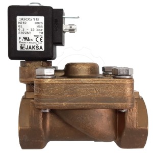 Elettrovalvola Jakša M260 0,3-12bar G1'' NBR 230V AC (360518)