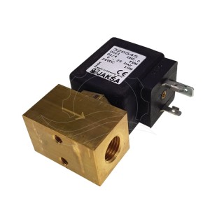 Elettrovalvola Jakša D221 0-25bar G1/4'' FPM 24V DC (320545)