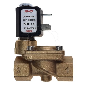 Elettrovalvola M&M B205DBZ 0,3-16bar G1/2'' NBR 24V AC