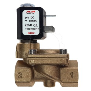 Elettrovalvola M&M B205DBZ 0,3-16bar G1/2'' NBR 24V DC