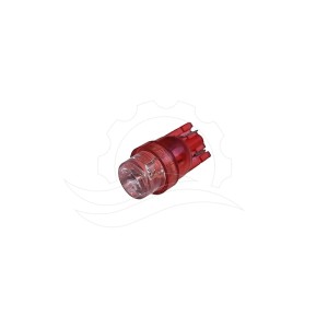 Lampadina LED T10 24V rossa