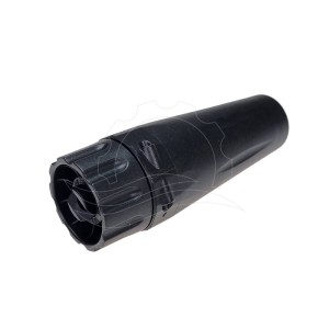 Terminale lancia schiuma R+M ST-75 nero corto M18