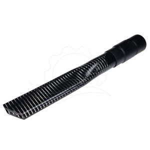 Bocchetta aspirapolvere flessibile 38mm nera (con divisorio)