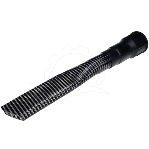 Bocchetta aspirapolvere flessibile 50mm nera (con divisorio)