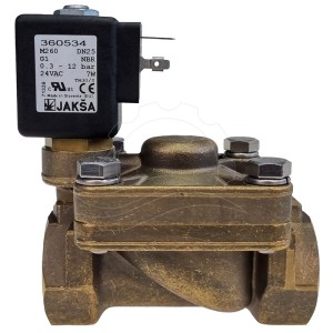 Elettrovalvola Jakša M260 0,3-12bar G1'' NBR 24V AC (360534)