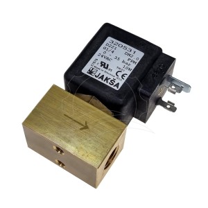 Elettrovalvola Jakša D221 0-35bar G1/4'' FPM 24V AC (320531)
