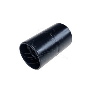 Giunzione tubi 38/38mm nera