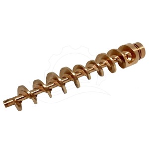 Coclea dosatore polvere Ehrle ottone (nuovo tipo)
