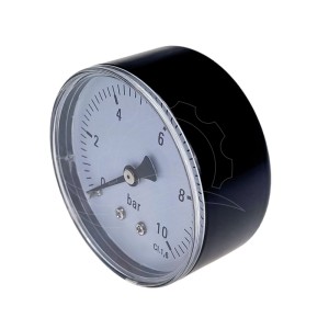 Manometro 0-10bar 63mm (attacco posteriore)