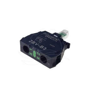 Illuminazione Schneider ZBV-B3 24V verde