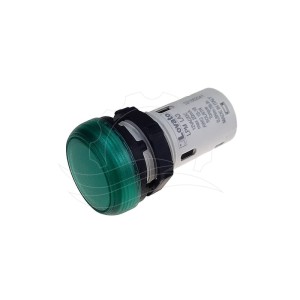Spia luminosa Lovato LPM LA3 12V verde