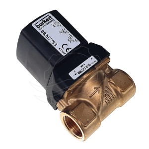 Elettrovalvola Bürkert 6213 0-10bar DN13 G1/2'' FKM MS 24V DC