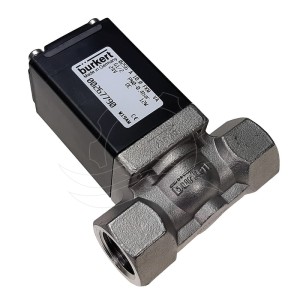 Elettrovalvola Bürkert 0256 0-0,4bar G1/2'' FKM VA 24V DC