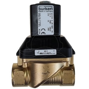 Elettrovalvola Bürkert 6213 0-10bar DN20 G3/4'' NBR MS 24V DC