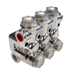 Testata pompa Hawk NMT CW completa (1.099-851.0)