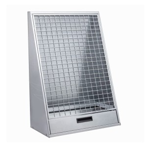 Battitappeti monofacciale 63x92x35cm (zincato)