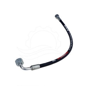 Tubo idraulico in gomma Selwash DN6 1SN 2,3m dritto-angolato