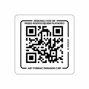 Codice QR registratore di cassa Novitus SDF-3